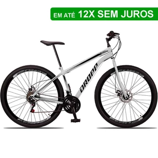 Bicicleta 29 Dropp Sport Aço 21 Marchas Freio a Disco