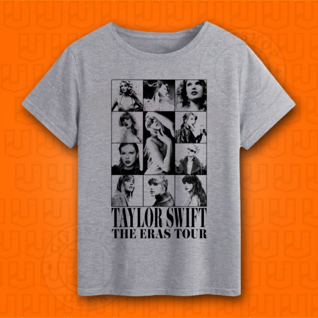 Camiseta The Eras Tour Nova Versão Taylor Swift 100