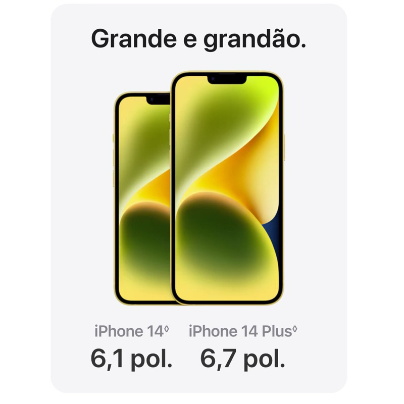 iPhone 14 Plus 128g Apple com garantia