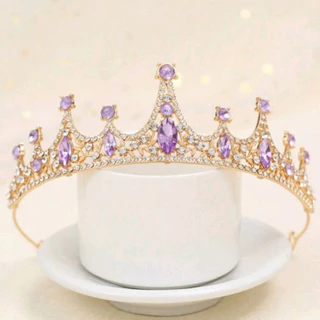 Coroa Princesa Rapuzel - Coroa com Strass de Debutante Noiva