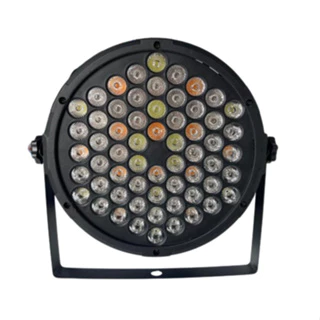 Refletor Canhao Led 64 RGBW 54 Leds de 1W DMX512 E-THINK