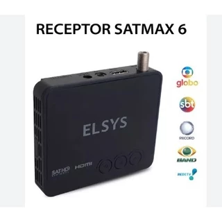 Receptor De Tv Via Satelite Elsys Sathd Satmax 6 Lançamento