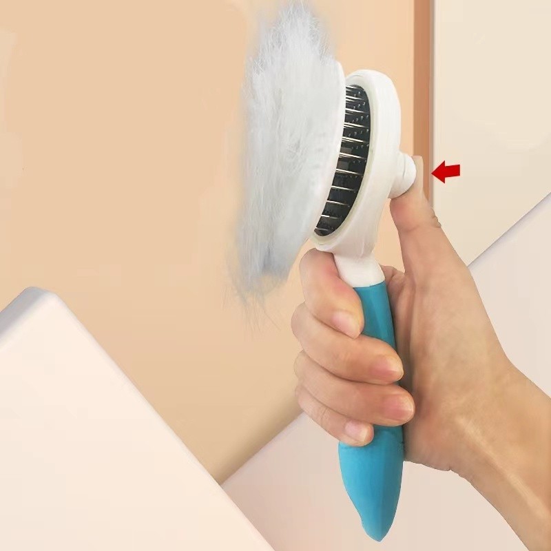 Escova Removedora de Pelos para Pets - Conforto e Praticidade | Caprioli - Detalhes