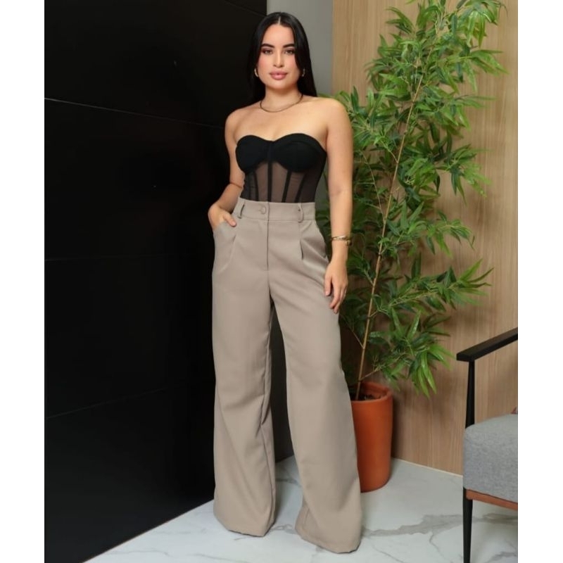 CALÇA PANTALONA SOCIAL ALFAIATARIA