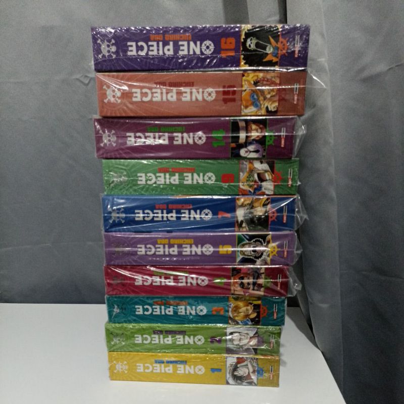 mangá one piece 3 em 1 - vários volumes a vulsos