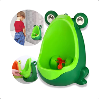 Penico Mictorio Infantil Bebê Sapinho Portatil Sapo DuteToys DTE0435 em Oferta na Shopee