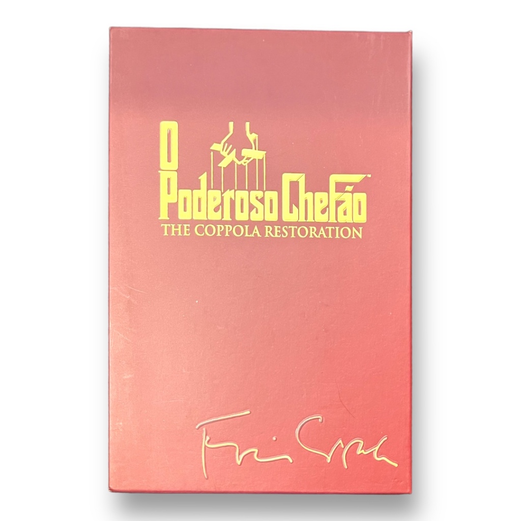 BOX DVD O PODEROSO CHEFÃO THE COPPOLA RESTORATION