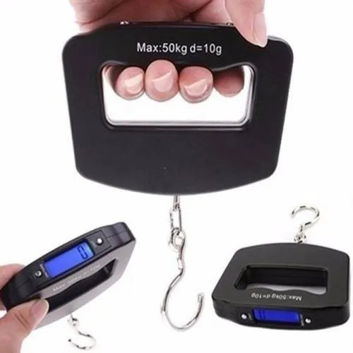 Balança Digital Mão Portátil 50kg Pesar Mala Bagagem Viagem - BM-A01 ...