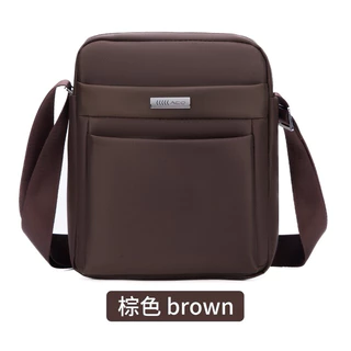 Bolsa de ombro luxo Pequena com Alças Com Zíper Porta Celular Nylon marca ACO 612-m