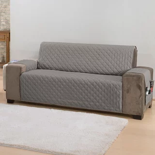 Protetor de Sofá Classic 4 Lugares Padrão Matelado Decoração