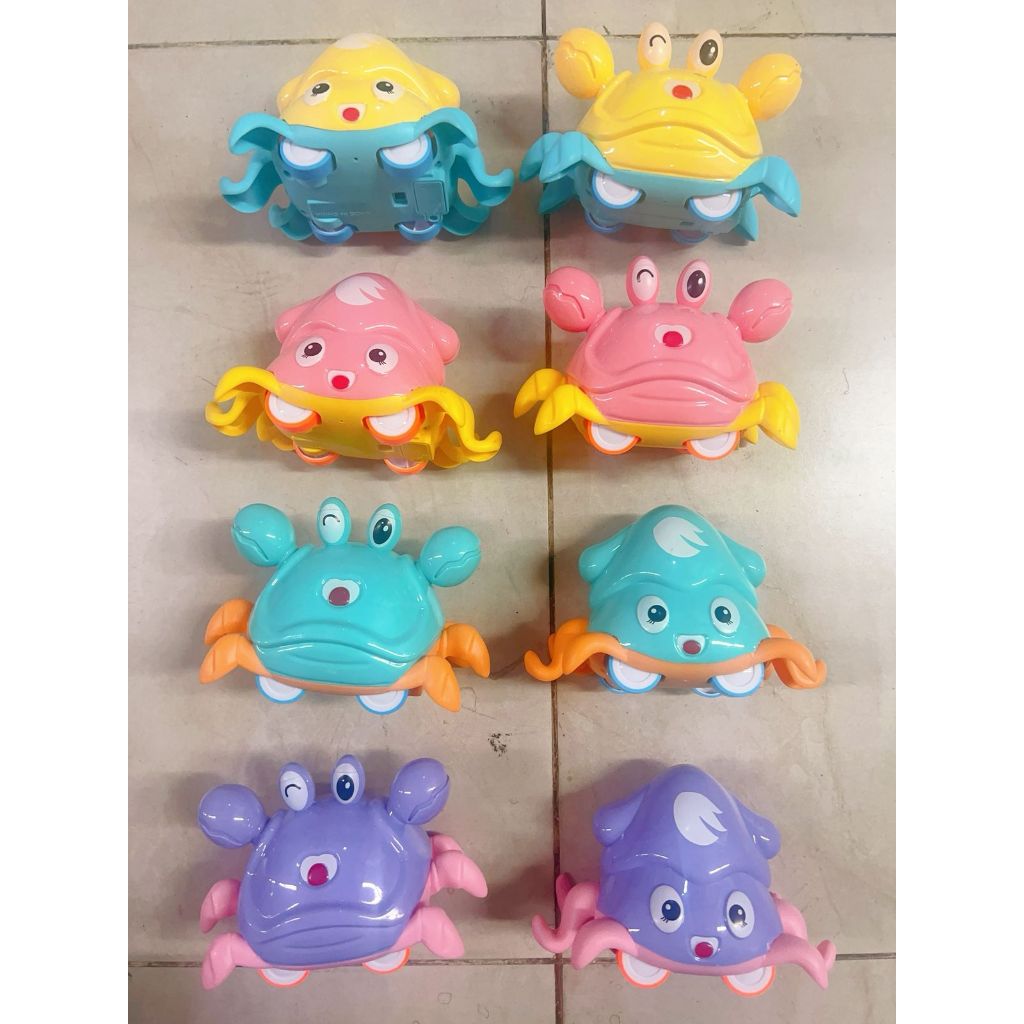 BRINQUEDOS DE caranguejo e polvo COM Fricção WJ123