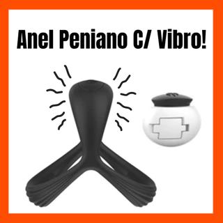 Anel Peniano Retarda Ejaculação Estimula Clitoris c/ Vibrador