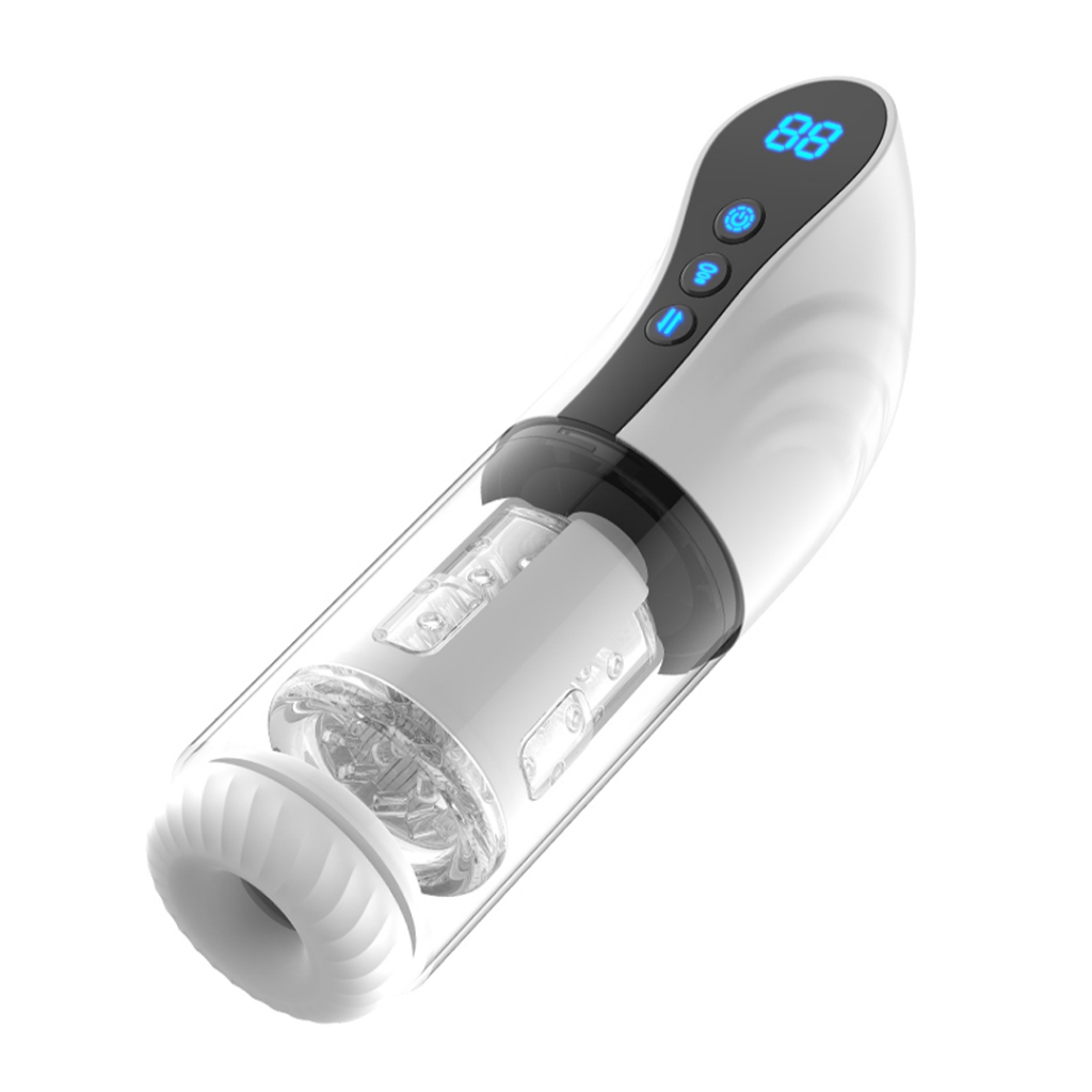 Masturbador Masculino com Pulsação e Led Sexshop MMA-055