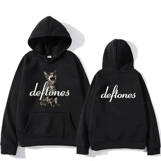 Moletom Canguru Confortável Estampa Banda Deftones Blusa De Algodão Com Capuz Unissex
