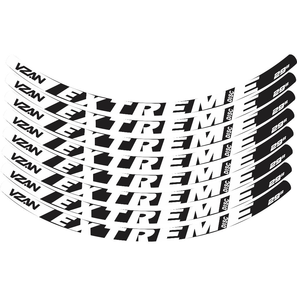 08 Adesivos Compativeis Rodas aro 29 Extreme Disc