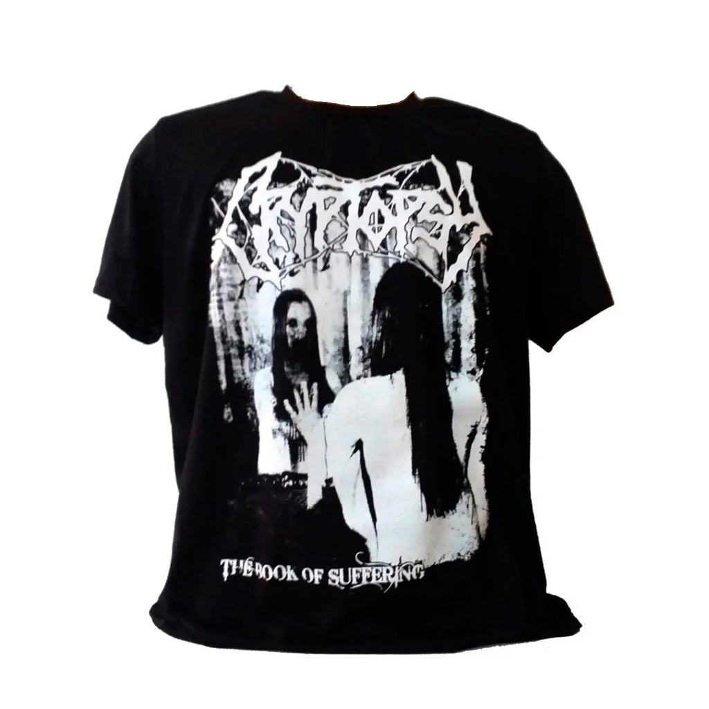 Camiseta Cryptopsy the Book of Suffering. Death metal | Shopee Brasil