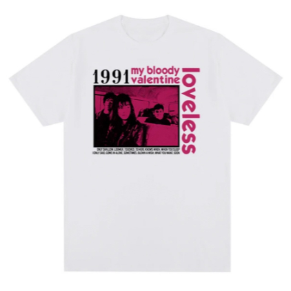 my bloody valentine オフィシャル lTシャツ　L CAMISETA MY BLOODY VALENTINE - Violeta Skate Rock