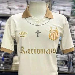 UNIFORME TIME SANTOS EDIÇÃO RACIONAIS COM A LETRA DA MUSICA NAS COSTAS!!