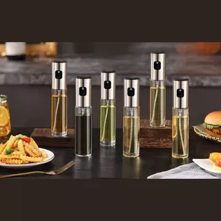 Kit 4 Spray Pulverizador Borrifador Azeite Vinagre em Vidro Promoções