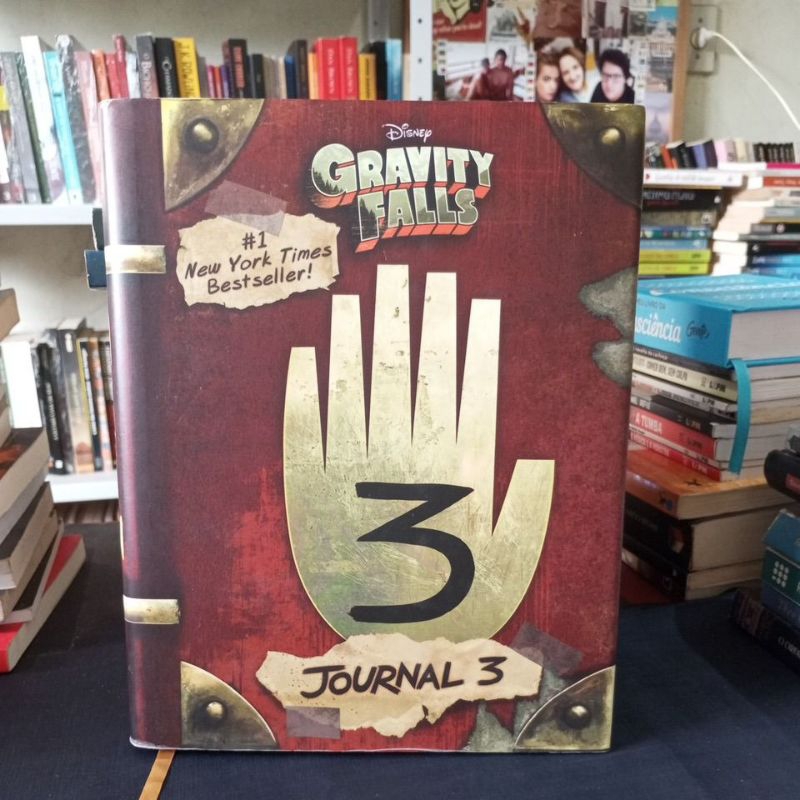 HQ Gravity Falls Journal 3 - Alex Hirsch e Rob Renzetti | Shopee Brasil