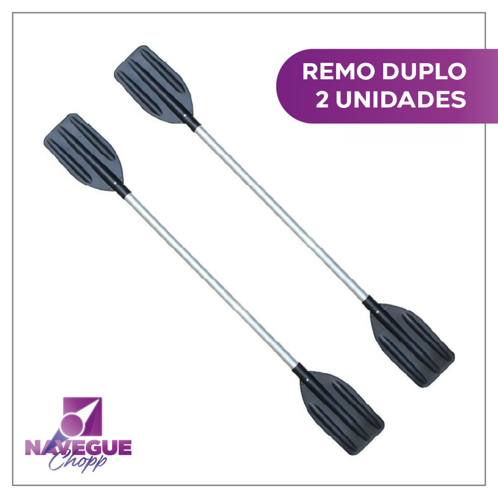 Par de Remos em Alumínio Reforçados para Bote | Shopee Brasil