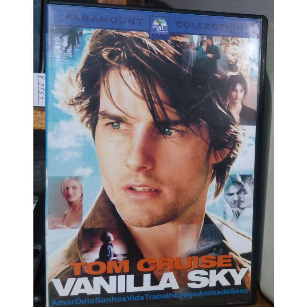 DVD tom cruise vanilla sky f1158 | Shopee Brasil