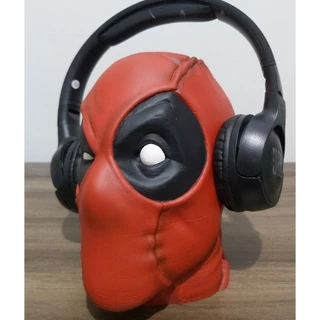Estatua e Suporte para Headset Deadpool 20 cm de altura