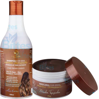 KIT MORENA ILUMINADA VIA CHARM COSMÉTICOS ATIVADOR DE TONS CASTANHOS