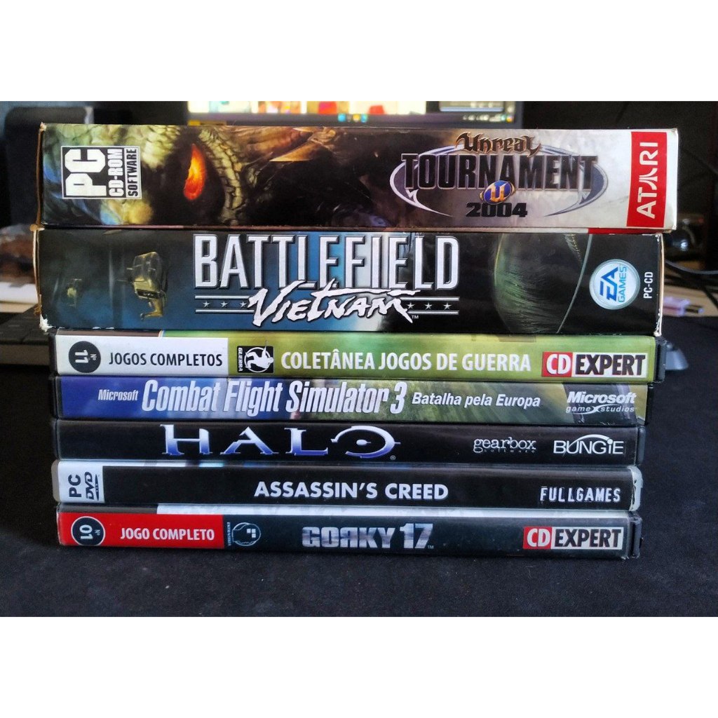 Jogos de PC Mídia Física Originais