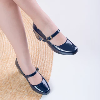 Sapato Feminino Scarpin Boneca Mary Jane Sapatilha Salto Grosso Medio Baixo