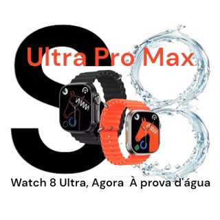 Smartwatch S Ultra Pro Max A Prova D Gua Ip Rel Gio Inteligente S Rie Lan Amento