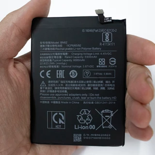 Bateria BN62 Para Xiaomi Poco M3 - Redmi 9T - Redmi Note 9 4G