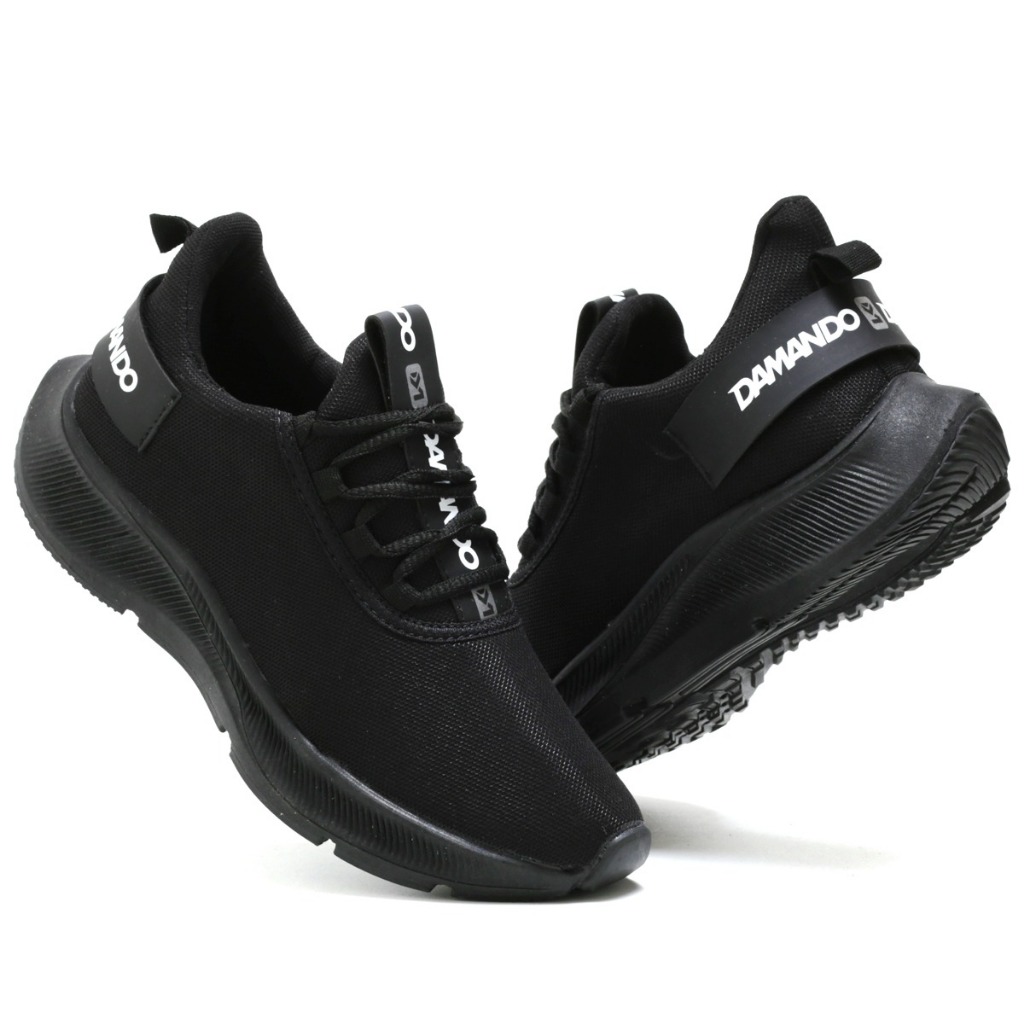 Tênis Masculino Esportivo Corrida Original Em Nylon Confortável Leve