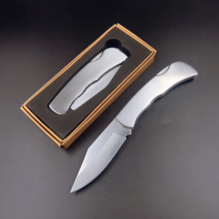 Canivede De Bolso Aço Inox C/ Trava De Segurança CJ-23Canivete De Bolso Aço Inox C/ Trava De Segurança CJ-23