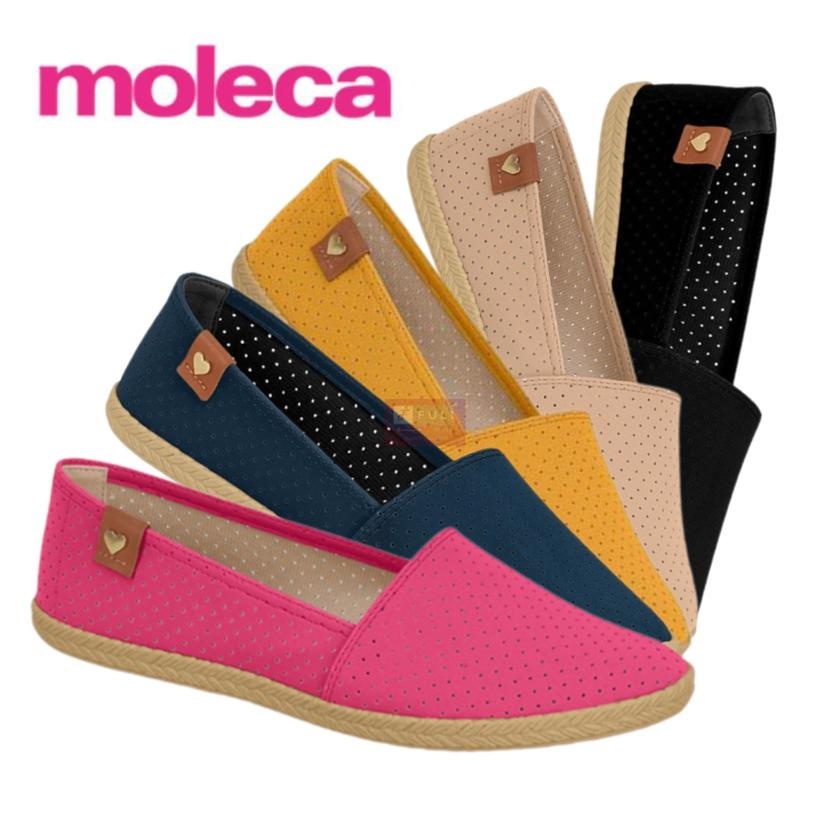 Sapatilha Alpargata Moleca Original Feminina Nobuck Palmilha Macia ...