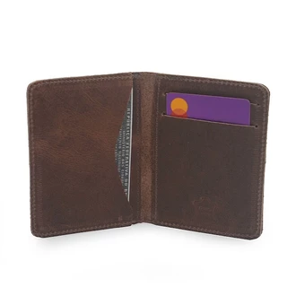 Carteira masculina porta cartão rustico carteira slim