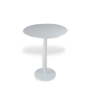 Mesa de Quarto Lateral Monopé de Laqueada 50 cm