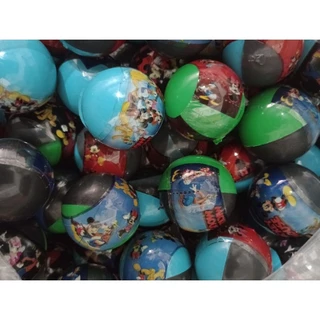 kit 12 unidades mini Bola Disney com Surpresa