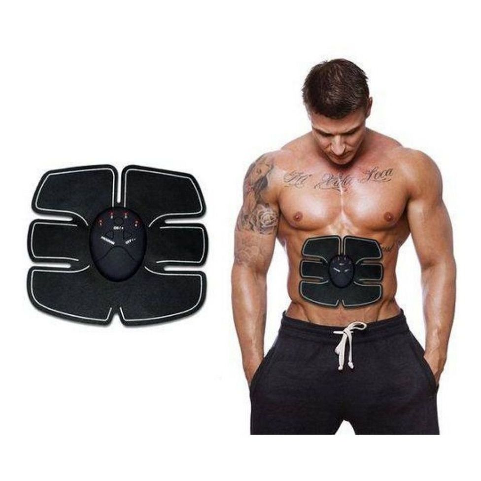 Tonificador Muscular Abdominal 6 Pack - Cinta Vibratória EMS para Barriga