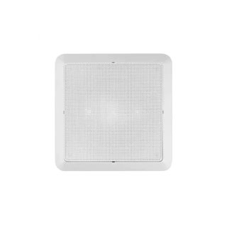 Arandela 6 Polegadas Permak Quadrada Com Tela De Plástico Branca em Oferta na Shopee