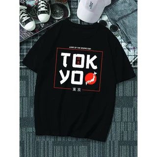 Camisetas Unissex Land Of The Rising Sun Tokyo Estampada 100% Algodão
