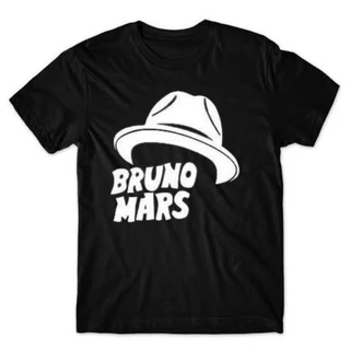 Cantor Bruno Mars Camiseta Unissex tradicional Masculina e feminino unissex 100% algodao 2