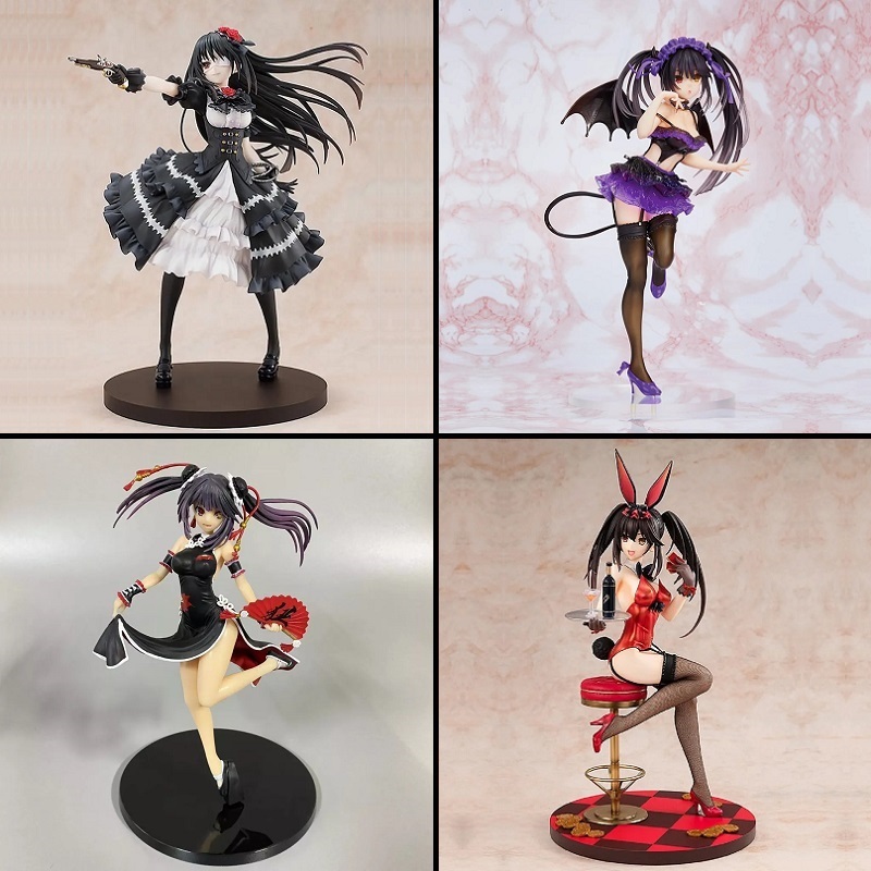CAOF +10 Modelos Boneco Kurumi Tokisaki Date a Live Nightmare