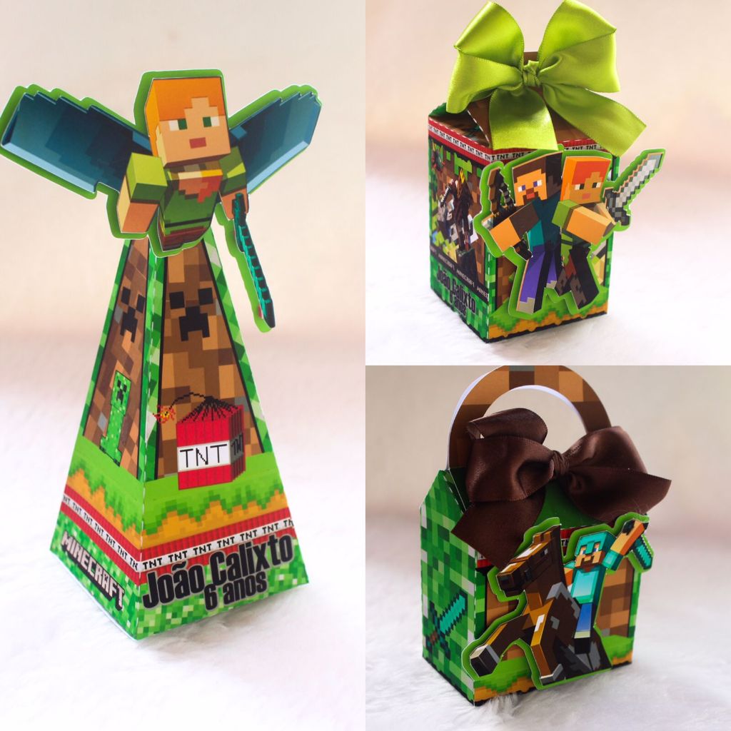 Kit de personalizados | Minecraft | Shopee Brasil