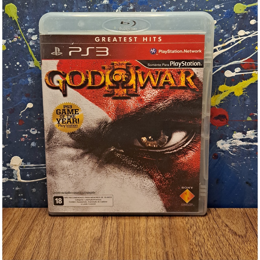 God of War 3 Greatest Hits - Físico - PS3 BR