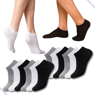 Kit 12 pares de meia soquete unisex masculino e feminino