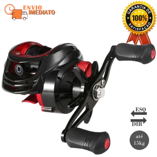 Carretilha Carretel de Pesca 19 Rolamentos suporta até 15KG