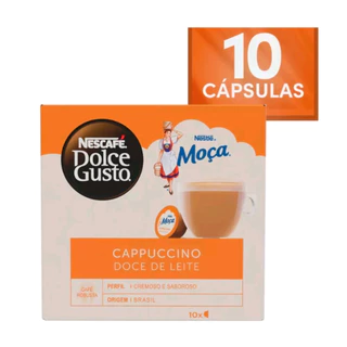 DOLCE GUSTO Cápsulas de Café Dolce Gusto Moça Doce de Leite Caixa 10 Unidades