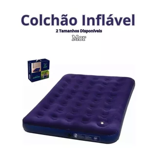 Colchão Inflável Multiuso Solteiro/ Casal