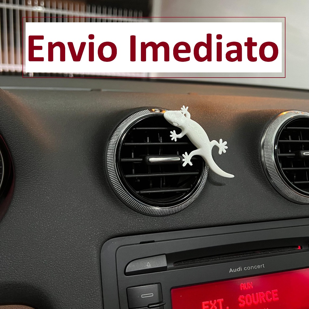 Lagartixa Gecko para difusor de ar do carro, decoração.